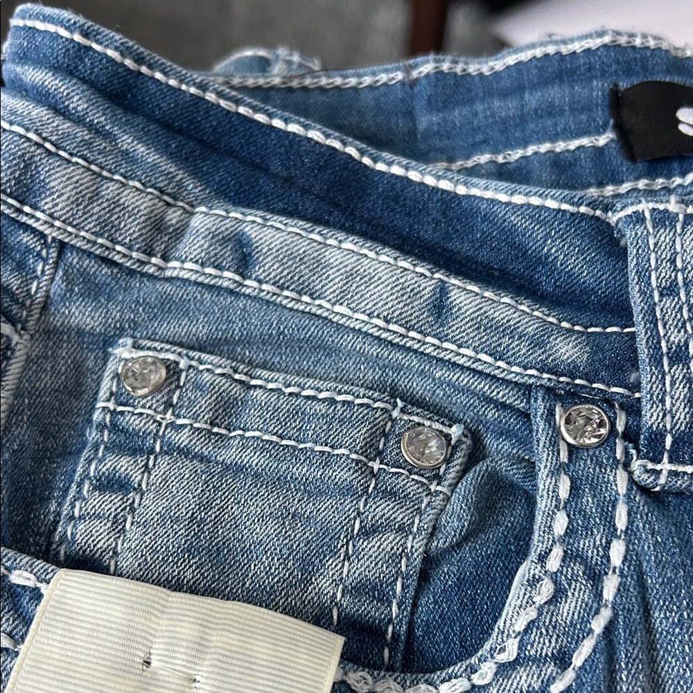 Sky Women's Light Blue Flare Jeans - Picture 8 of 8